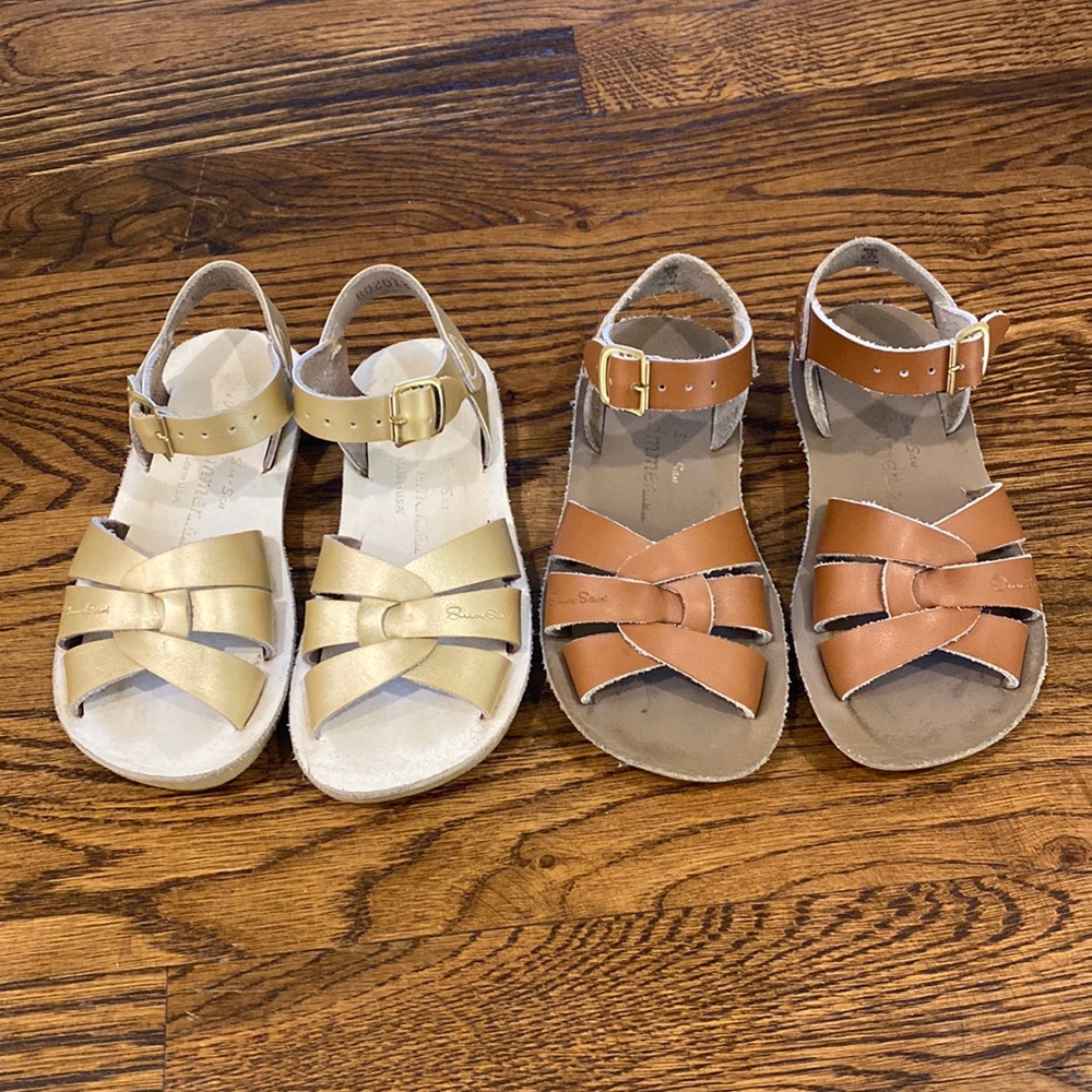 2 pairs of Sun San Sandals